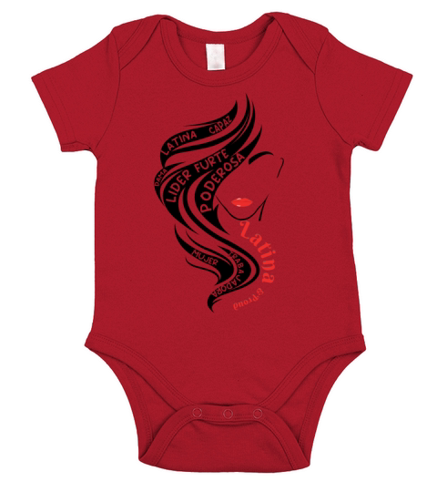Latina Hispanic Heritage Month Short Sleeve Baby One-Piece