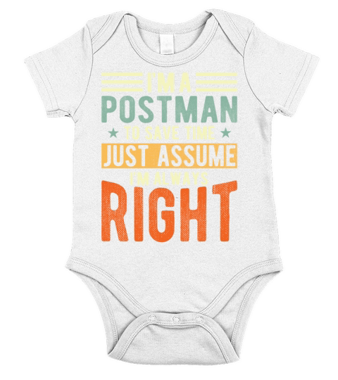 Postman Short Sleeve Baby One-Piece