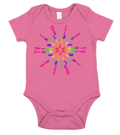 Rainbow Short Sleeve Baby One-Piece