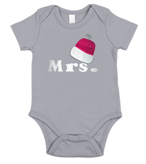 Team Santa Christmas Couple Gift mrssanta Short Sleeve Baby One-Piece