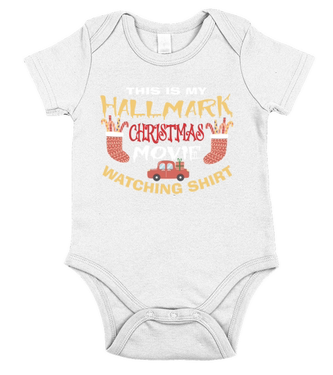 This Is My Hallmark Christmas Movie Watching Shirt Short Sleeve Baby One-Piece