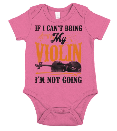Violin Violinist Vintage If I Short Sleeve Baby One-Piece