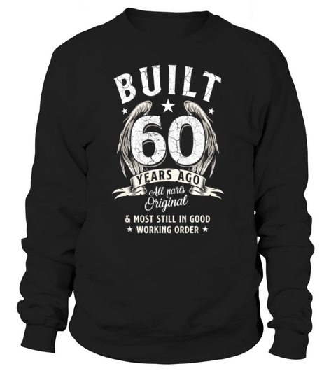 60th Birthday Angel Sweatshirt Unisex