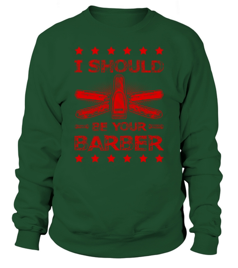 Barber hairdresser Sweatshirt Unisex
