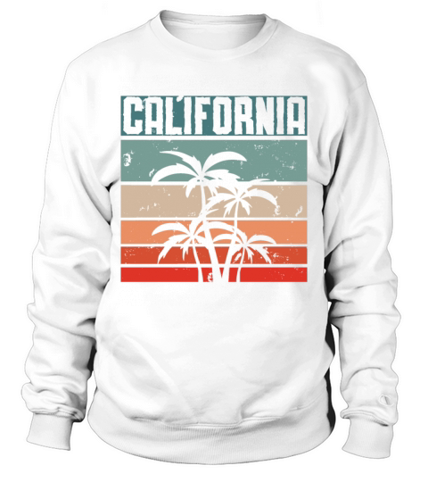 California Summer Sun Palms Beach Water Cali Love Sweatshirt Unisex