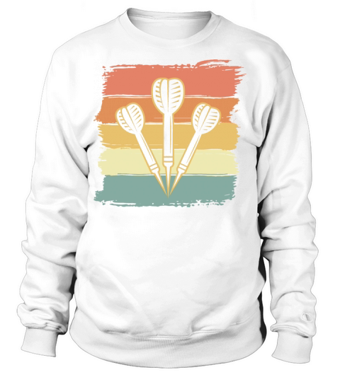 Dart retro vintage Sweatshirt Unisex