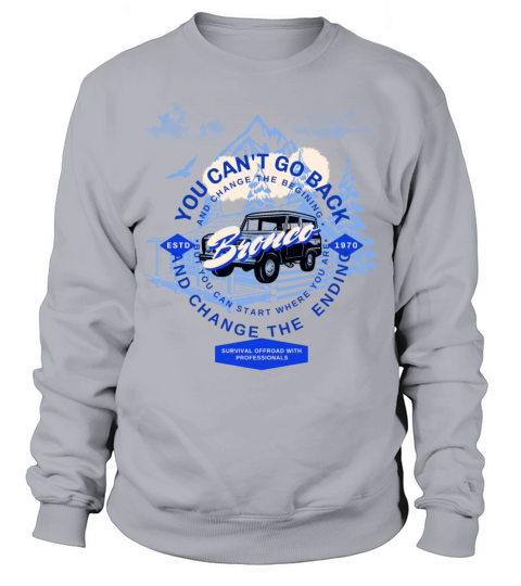 ford bronco white shirt vintage Sweatshirt Unisex