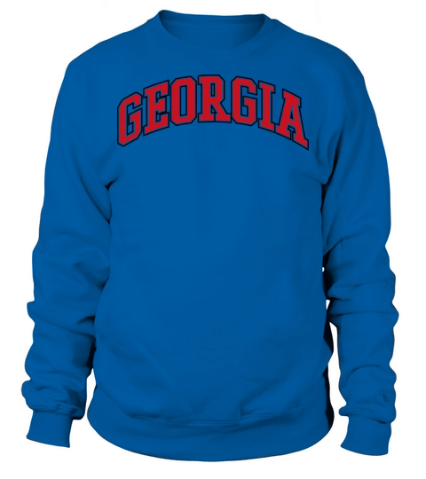 Georgia Vintage Georgia Atlanta Bulldog Sweatshirt Unisex