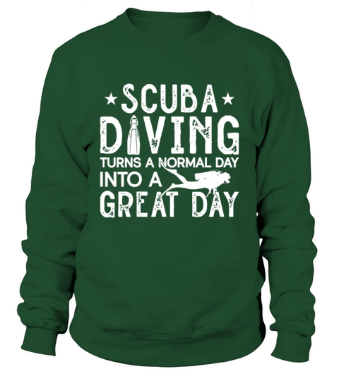 Scuba Diving Gift Underwater Lover Scuba Diver Sweatshirt Unisex
