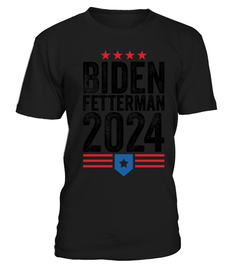 Biden Fetterman 2024 Vintage T-Shirt Unisex