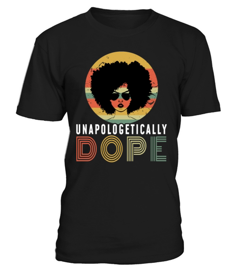 Black Girl Unapologetic Black History Month T-Shirt Unisex