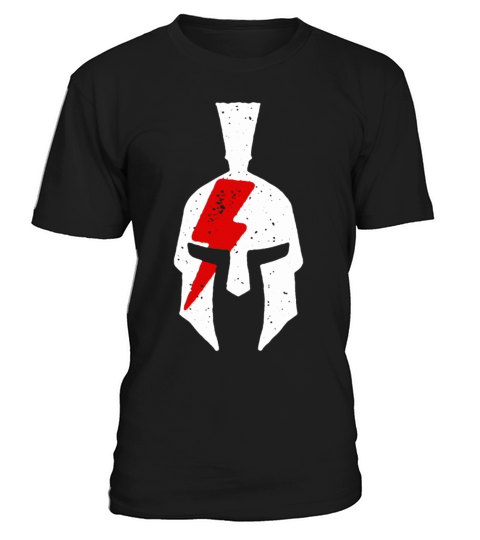 Funny Spartan Lightning T-Shirt Unisex