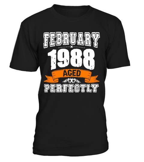 January 1988 Vintage Birthday Present T-Shirt Unisex