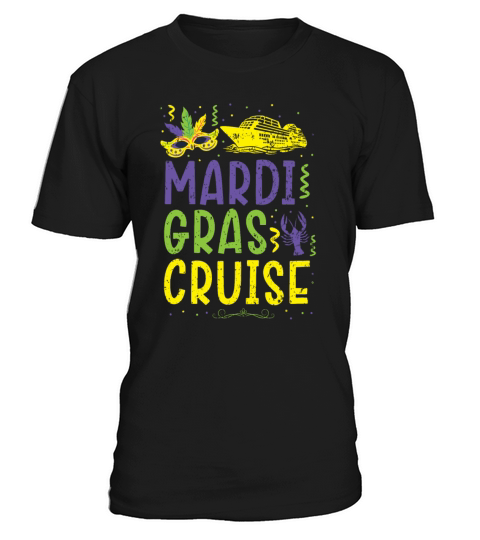 Mardi Gras Cruise New Orleans Louisiana Parade T-Shirt Unisex