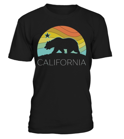 Retro California Bear Vintage Beach Cali Pride T-Shirt Unisex
