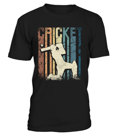 Retro Vintage Cricket T-Shirt Unisex