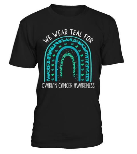 September Teal Ribbon Ovarian Cancer Awareness T-Shirt Unisex