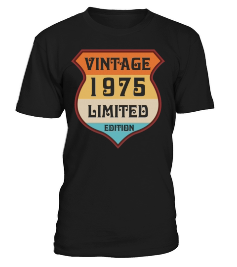 vintage 1975 limited edition T-Shirt Unisex