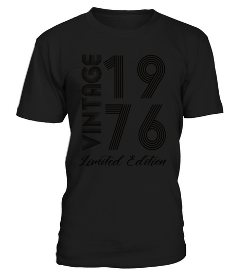 Vintage 1976 Vintage Birthday Retro Vintage T-Shirt Unisex