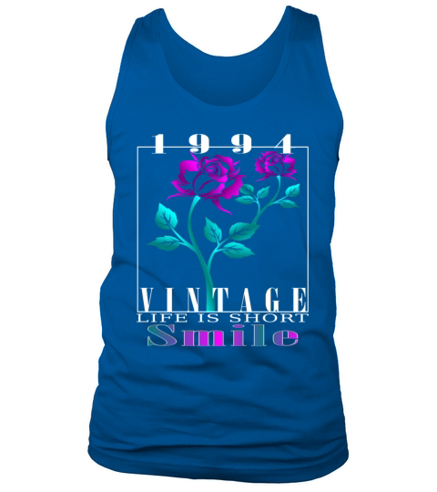 1994 Born Vintage Rose Gift Tank Top Unisex