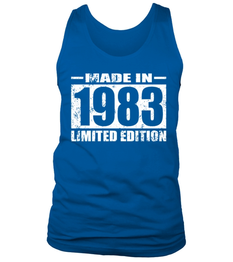 40th birthday made in 1983 limited edition Tank Top Unisex
