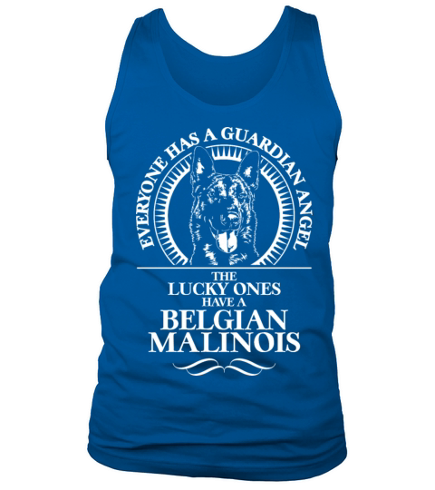 Belgian Malinois Guardian Angel Dog quote Tank Top Unisex