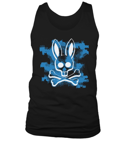 Bunny Psycho Retro Vintage Tank Top Unisex