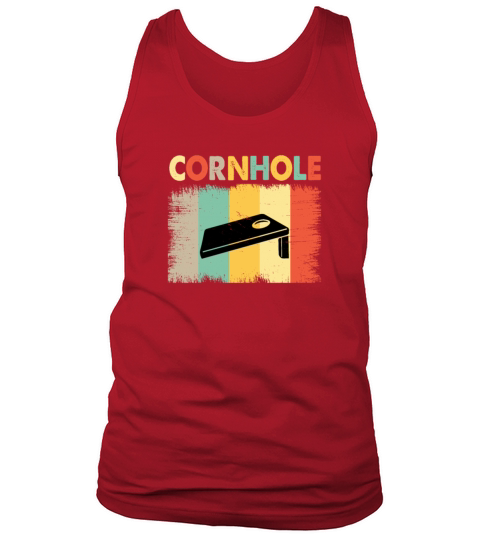 Cornhole Retro Vintage Tank Top Unisex