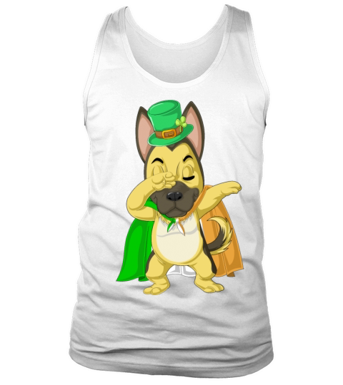 Dabbing german shepherd Tank Top Unisex