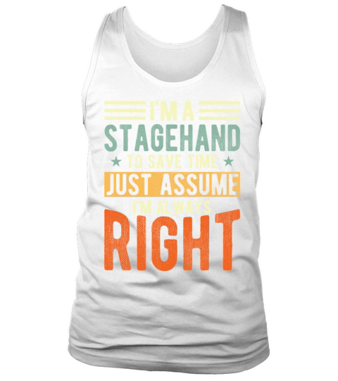 Stagehand Tank Top Unisex