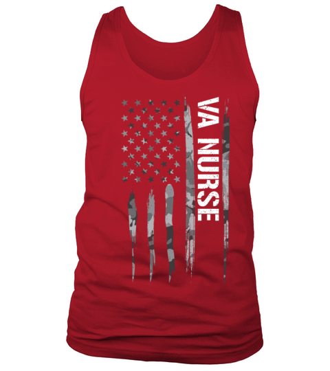 VA Nurse - American Flag Tank Top Unisex