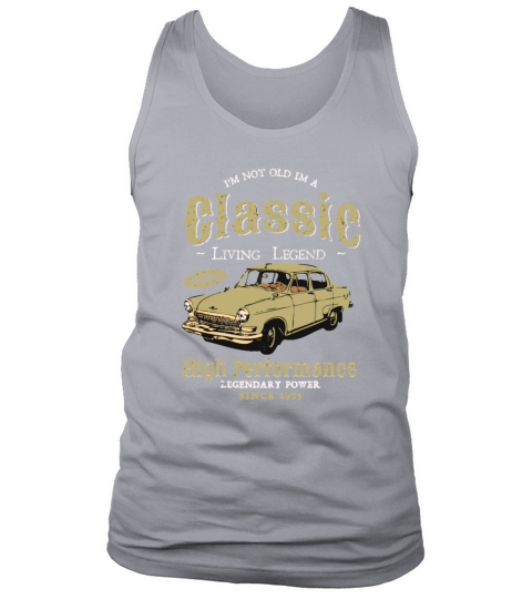 Vintage 1955 Birthday Classic Car for Legends Born Tank Top Unisex