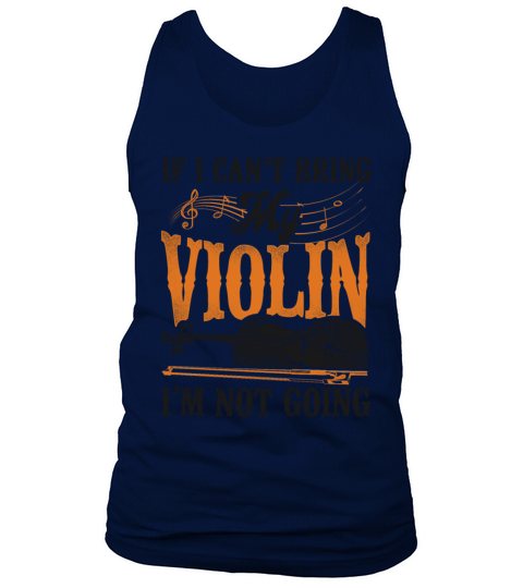 Violin Violinist Vintage If I Tank Top Unisex