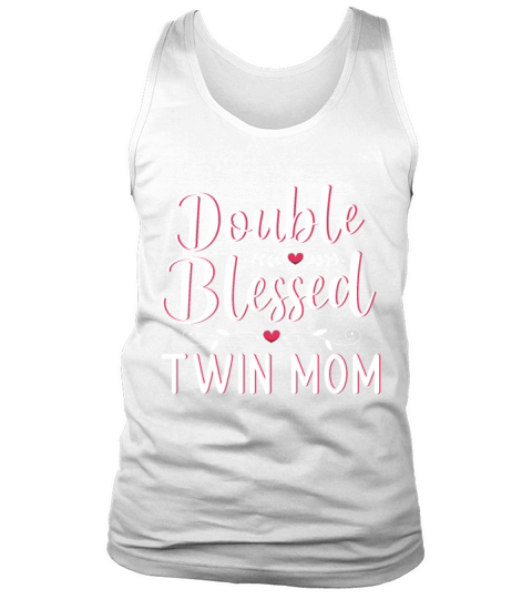 Womens Twin Mama Twin Mom to Be Pregnancy Tank Top Unisex