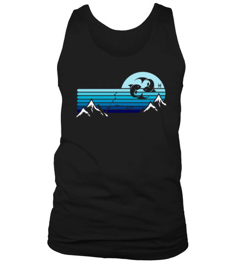Zodiac Pisces Star Sign Tank Top Unisex