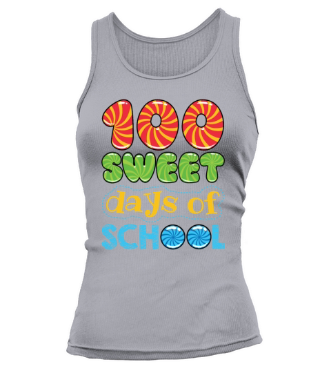 100 Sweet Days Of School Tank top Woman
