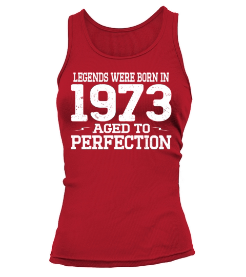 50th birthday vintage legends were born in 1973 Tank top Woman