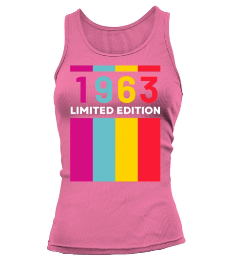 60 Years Vintage 1963 Retro 60th Birthday Tank top Woman