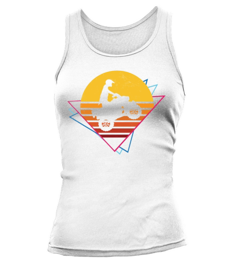 all terrain vehicles retro theme artistic art work Tank top Woman