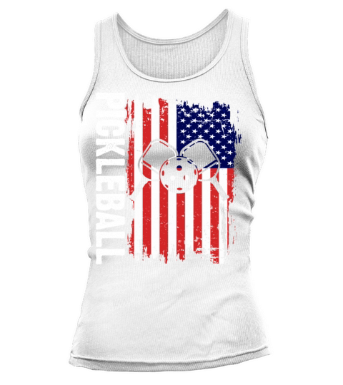 American Flag Pickleball Lover Paddle Tank top Woman
