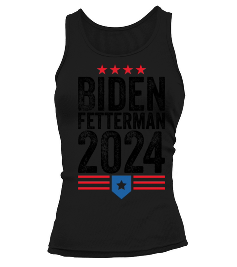 Biden Fetterman 2024 Vintage Tank top Woman