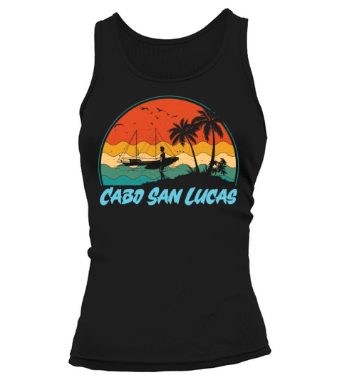 Cabo San Lucas Vintage Mexico Summer Vacation Tank top Woman