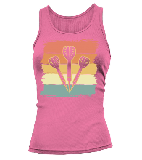 Dart retro vintage Tank top Woman