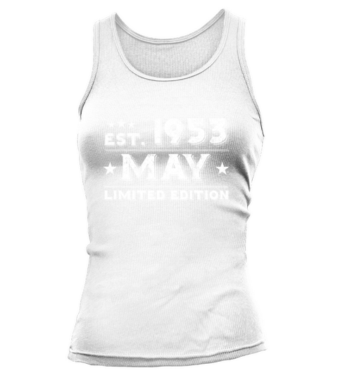 Est May 1953 - Birthday Present - Vintage Tank top Woman