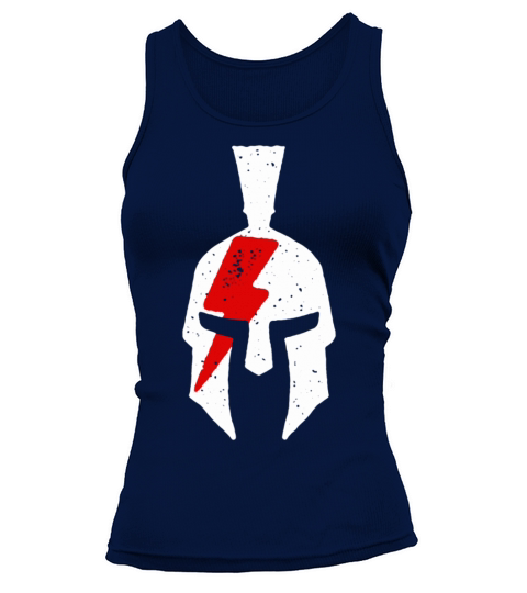 Funny Spartan Lightning Tank top Woman