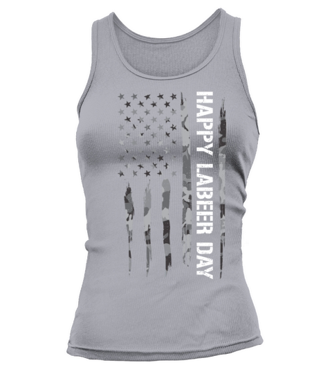 Happy Labeer Day - American Flag Tank top Woman
