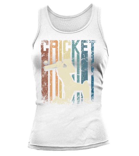 Retro Vintage Cricket Tank top Woman