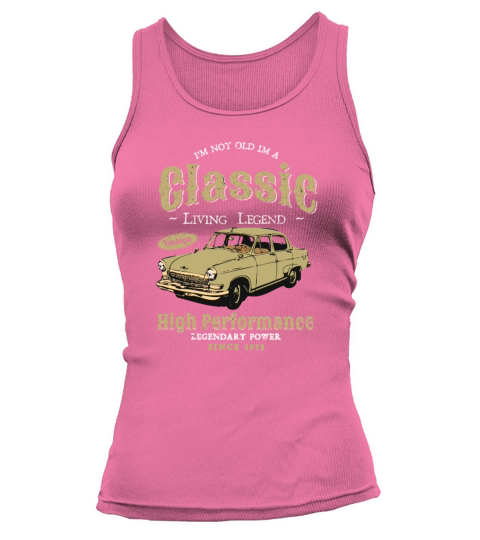 Vintage 1955 Birthday Classic Car for Legends Born Tank top Woman