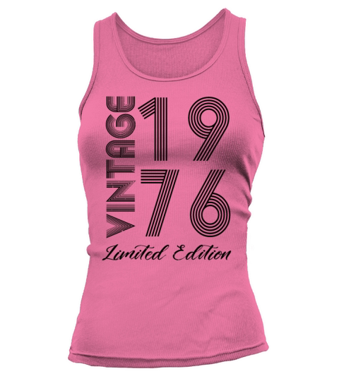 Vintage 1976 Vintage Birthday Retro Vintage Tank top Woman
