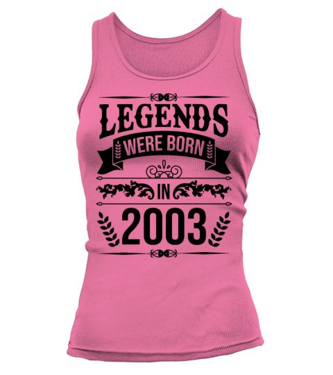 Vintage 2003 20th Birthday Gifts Men Women Tank top Woman